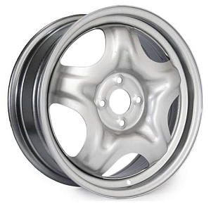 ТЗСК Renault Sandero 6.5x16 4*100 ET37 DIA60.1 Серебро